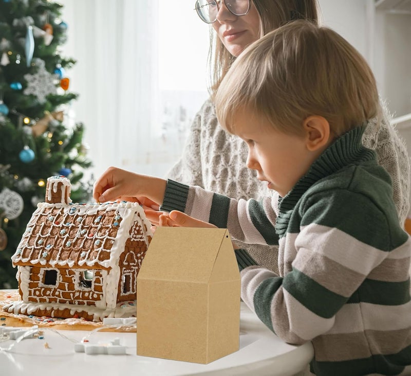80UncleKimby 25Pcs Christmas Gingerbread House Kit - Image 4